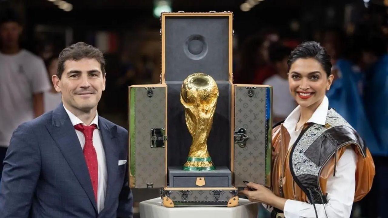 'Couldn’t have asked for more,' says Deepika Padukone after unveiling FIFA 2022 trophy. Full Story Read Here
